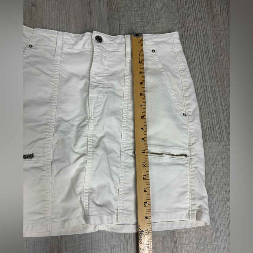 White GRLFRND Denim Ariana Skirt Size 28 - Picture 6 of 6